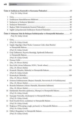 Bulaşıcı Hastalıklar Hemşireliği (Genişletilmiş 3.Baskı)